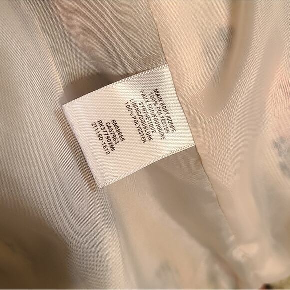 Abound Faux Fur Leopard Print Wrap Jacket XXS - Picture 4 of 8